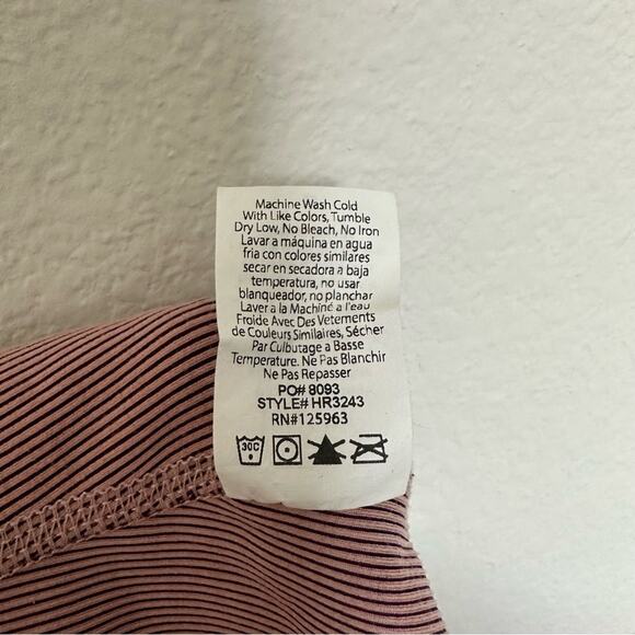 Beyond Yoga Leggings Womens Small Pink Ribbed Gym Workout Athletic - Picture 4 of 6